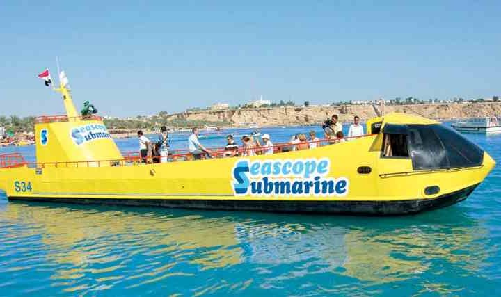 Sea scope Adventure Sharm1 Батискаф из Шарм эль Шейха